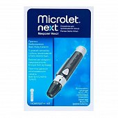 Купить микролет некст (microlet next) ручка-прокалыватель с принадлежностями в Заволжье
