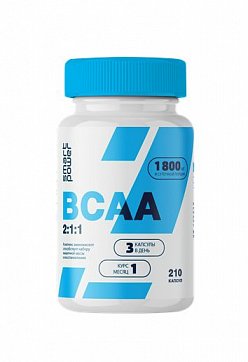 Смарт Пауэр аминокислоты BCAA 2:1:1, капсулы 210 шт БАД