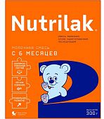 Купить  nutrilak (нутрилак) 2 молочная смесь с 6 месяцев, 300г в Заволжье