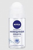 Купить nivea (нивея) дезодорант шариковый невидимая защита, 50мл в Заволжье