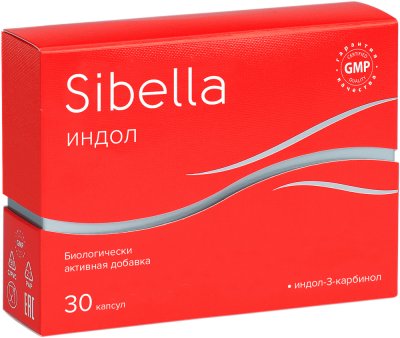 Купить sibella (сибелла) индол 150, капсулы 230мг, 30 шт бад в Заволжье