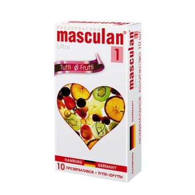 Купить masculan-1 (маскулан) презервативы ультра тутти-фрутти 10шт в Заволжье