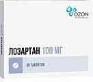 Купить лозартан, таблетки, покрытые пленочной оболочкой 100мг, 30 шт в Заволжье