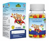 Купить alfa vitamins (альфа витаминс) супер гамми витаминно-минеральный комплекс для мальчиков с 4-х лет, пастилки жевательные, 30шт бад в Заволжье