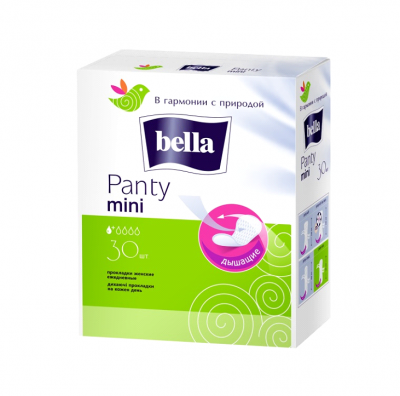 Купить bella (белла) прокладки panty mini белая линия 30 шт в Заволжье
