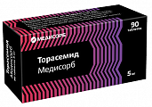 Купить торасемид медисорб, таблетки 5мг 90шт в Заволжье