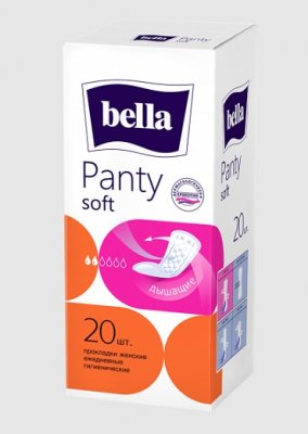 Купить bella (белла) прокладки panty soft белая линия 20 шт в Заволжье