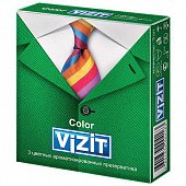 Купить vizit (визит) презервативы color цветные ароматизированные 3шт в Заволжье