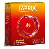 Купить aprix (априкс) презервативы доттед (точечные) 3шт в Заволжье