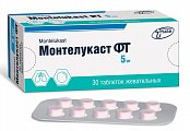 Купить монтелукаст фт, таблетки жевательные 5мг, 30 шт в Заволжье