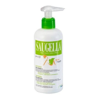 Купить saugella (саугелла) средство для интимной гигиены you fresh, 250мл в Заволжье