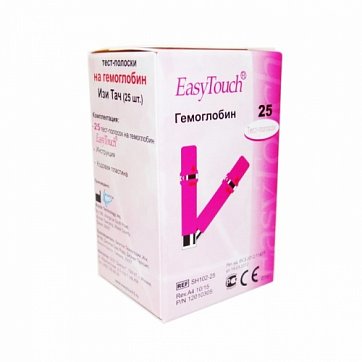 Тест-полоски EasyTouch (Изи тач) Гемоглобин, 25 шт