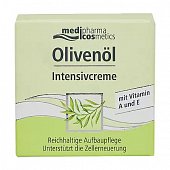 Купить медифарма косметик (medipharma cosmetics) olivenol крем для лица интенсив, 50мл в Заволжье