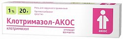 Купить клотримазол-акос, мазь для наружного применения 1%, 20г в Заволжье