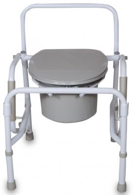 Купить кресло-туалет с опускающимися подлокотниками amcb6807 в Заволжье