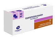 Купить толперизон канон, таблетки, покрытые пленочной оболочкой 50мг, 30 шт в Заволжье