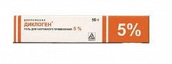 Купить диклоген, гель для наружного применения 5%, 50 г в Заволжье