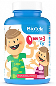 Купить biotela (биотела) комплекс омега-3+ витамины е и д для детей малина и травы, капсулы жевательные, 120 шт бад в Заволжье