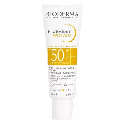 Купить bioderma photoderm (биодерма фотодерм) крем против пигментации и морщин для лица, 40мл spf50+ в Заволжье