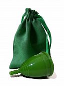 Купить онликап (onlycup) менструальная чаша серия лен размер s, зеленая в Заволжье