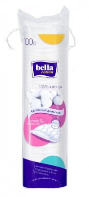 Купить bella cotton (белла) ватные диски 100 шт в Заволжье