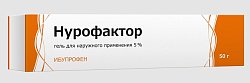 Купить нурофактор, гель для наружного применения 5%, туба 50г в Заволжье