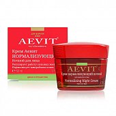 Купить librederm aevit (либридерм) крем для лица ночной нормализующий, 50мл в Заволжье