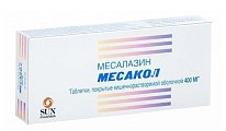 Купить месакол, таблетки покрытые кишечнорастворимой оболочкой 400мг, 50 шт в Заволжье