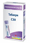 Купить табакум с30, гомеопатический монокомпонентный препарат растительного происхождения, гранулы гомеопатические 4 гр в Заволжье