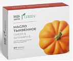 Купить масло тыквенное грин будь здоров! капсулы 100шт бад в Заволжье
