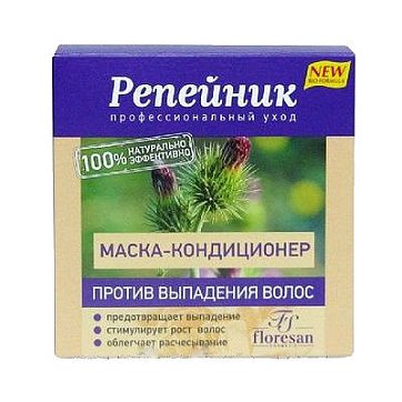 Флоресан (Floresan) Репейник маска-кондиционер против выпадения волос, 250мл