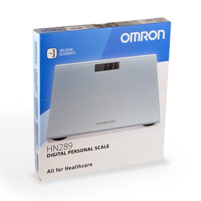 Купить omron (омрон) весы электронные цифровые hn-289 серые в Заволжье