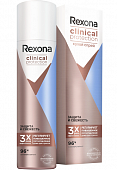 Купить rexona (рексона) clinical protection антиперспирант-аэрозоль защита и свежесть, 150мл в Заволжье