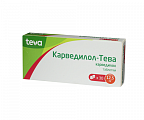 Купить карведилол-тева, таблетки 12,5мг, 30 шт в Заволжье