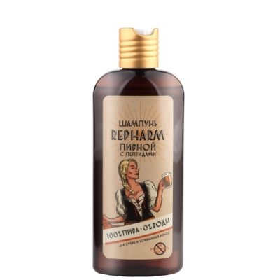 Купить repharm (рефарм) шампунь пивной с пептидами для сухих и нормальных волос, 250мл в Заволжье