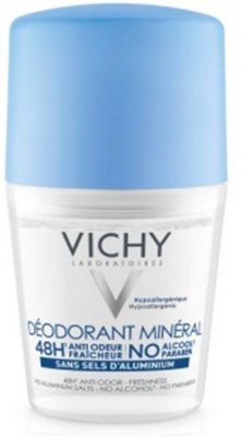 Купить vichy (виши) дезодорант шариковый минеральный без солей алюминия 50мл в Заволжье