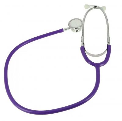 Купить стетоскоп amrus (амрус) 04-ам507 медицинский двухсторонний педиатрический, фиолетовый в Заволжье