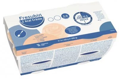 Купить fresubin (фрезубин), крем для энтерального питания со вкусом пралине, 125г 4 шт (2ккал) в Заволжье