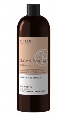 Купить ollin prof salon beauty (оллин) шампунь для волос с экстрактом семян льна, 1000 мл в Заволжье