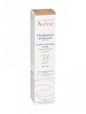 Купить авен гидранс (avene hydrance) bb-лежер эмульсия для лица и шеи увлажняющая с тонирующим эффектом 40 мл spf-30 в Заволжье