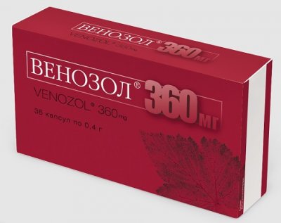 Купить венозол-360 мг, капсулы 36шт бад в Заволжье