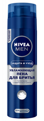 Купить nivea (нивея) для мужчин пена для бритья увлажняющая, 200мл в Заволжье