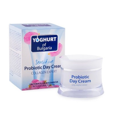 Купить yoghurt of bulgaria (йогурт оф болгария) крем для лица пробиотический коллаген эксперт дневной 50мл в Заволжье