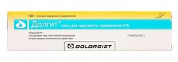 Купить долгит, гель для наружного применения 5%, туба 100г в Заволжье
