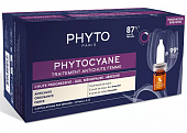 Купить фитосолба фитоциан (phytosolba phytocyane) сыворотка для женшин против выпадения волос, ампулы 5мл 12 шт в Заволжье