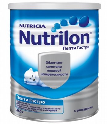Купить nutrilon (нутрилон) пепти гастро сухая смесь детская с рождения, 450г в Заволжье