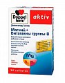 Купить doppelherz (доппельгерц) актив магний + витамины группы в, таблетки, 30 шт бад в Заволжье