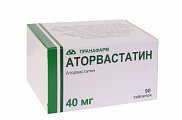 Купить аторвастатин, таблетки покрытые пленочной оболочкой 40мг, 90 шт в Заволжье
