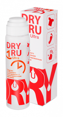 Купить драй ру (dry ru) ультра средство от обильного потоотделения с пролонгированным действием 50 мл в Заволжье