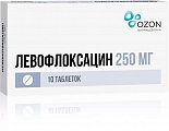 Купить левофлоксацин, таблетки, покрытые пленочной оболочкой 250мг, 10 шт в Заволжье